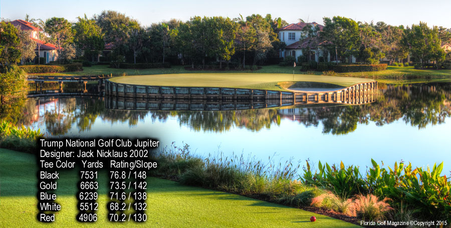 Trump National Golf Club in Jupiter, Florida
